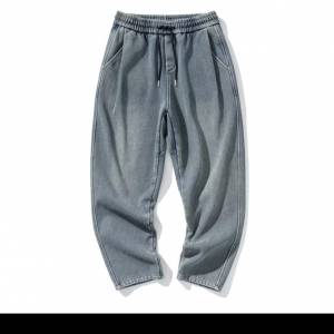 紋理休閒牛仔褲男裝2XL