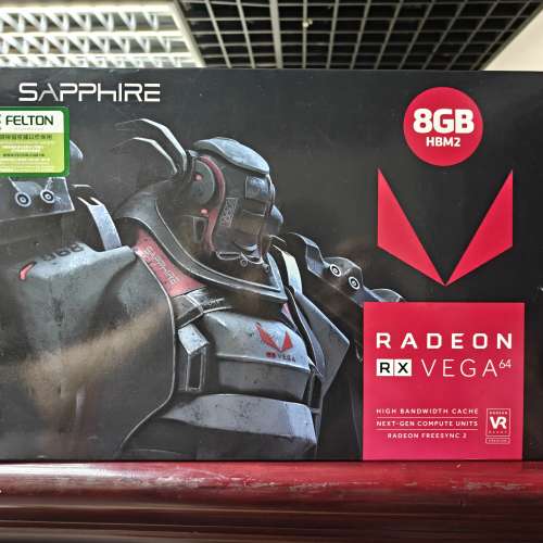 Shapphire RX Vega 64 8GB