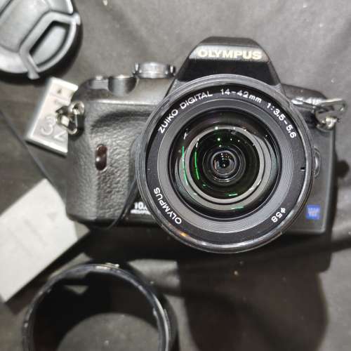 OLYMPUS E-410 奧林巴斯 E410 壞轉盤 閃燈無法打開 當 零件機 快門運作正常  + 14-4...