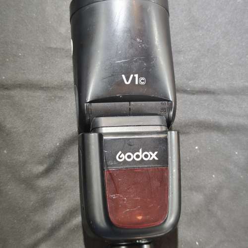 Godox 神牛 V1c V1 for canon 佳能 80%new 冇盒冇單冇證 淨燈一支 裸燈 跟1電 功能正...