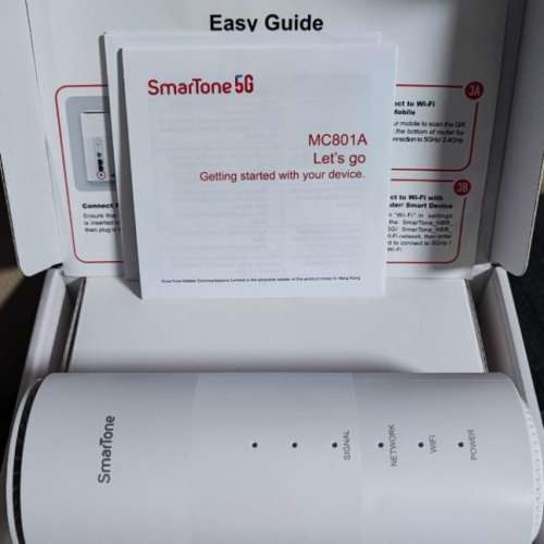 二手ZTE MC801A 5G 室內 路由器 5G CPE