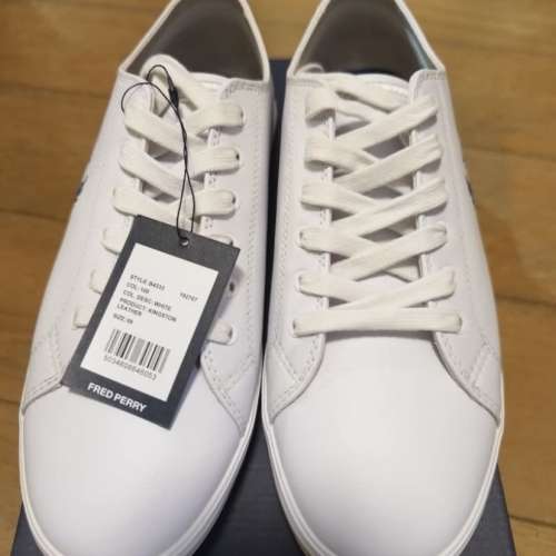 Fred Perry 白色休閒鞋 Kingston leather sneakers