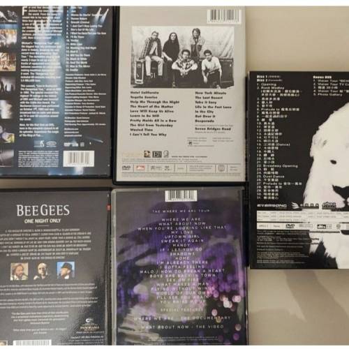 正版演唱會：劉德華、Bee Gees、Westlife、Michael Jackson、Eagles，Concert Live...