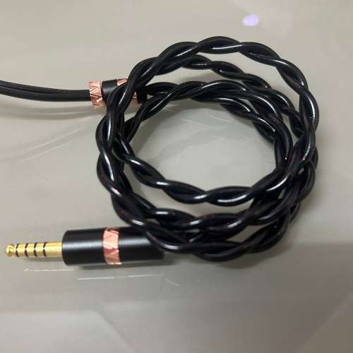 特價減1000(日本耳機線:黑炎皇-極)冷凍處理-196℃及72時間鍊製,銀銅合金+純銀(雙倍...