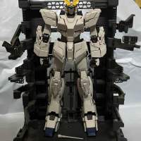 MG 1/100 RX-0 Unicorn Gundam 連 MS Cage 地台 Full Psycho-Frame 獨角獸 高達