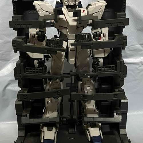MG 1/100 RX-0 Unicorn Gundam 連 MS Cage 地台 Full Psycho-Frame 獨角獸 高達