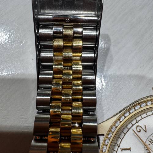 二手原裝正品Rolex (勞力士)金鋼5珠帶，62523H 18K實金