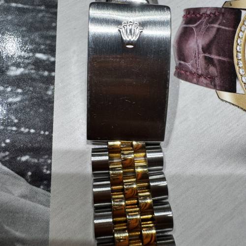 二手原裝正品Rolex (勞力士)金鋼5珠帶，62523H 18K實金