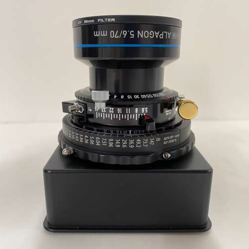 Schneider KREUZNACH ALPA HR ALPAGON F5.6 70mm Lens 鏡頭 大片幅 大底 Linhof Si...