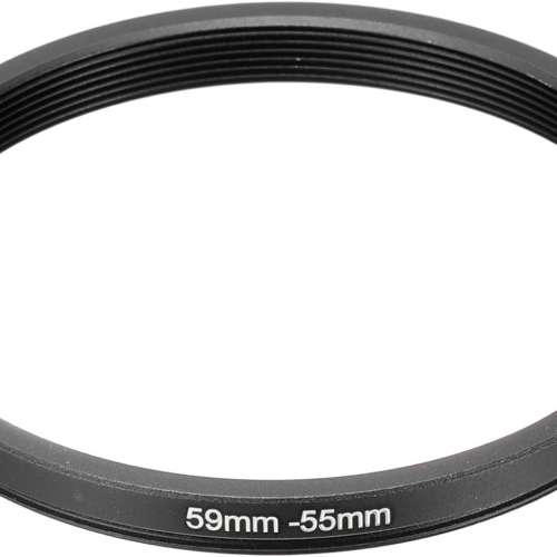 59mm - 55mm Aluminum Step Down Ring (濾鏡接環)