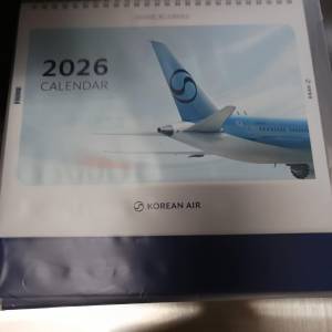 大韓航空 Korean Air 2026 月曆
