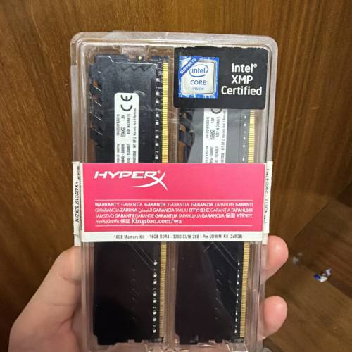 HyperX Fury 8GBx2 (16GB) DDR4-3200 CL 16