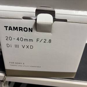 Tamron 20-40mm F/2.8 Di III VXD 鏡頭