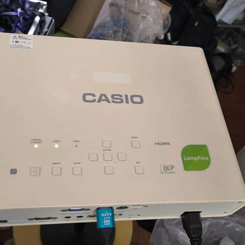 Casio 激光投影機xj-m300 Projector Laser/LED Hybrid with remote control