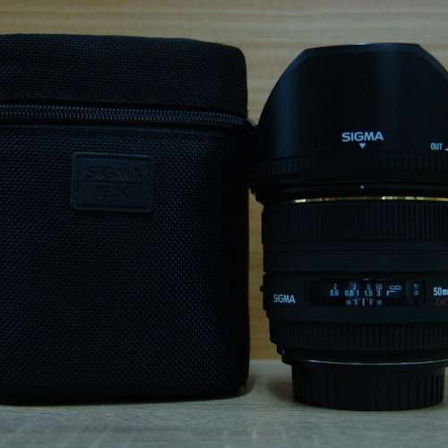 Sigma AF50mm F1.4 EXDC HSM