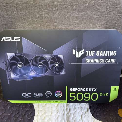 (全新) 香港行貨 ASUS 華碩 TUF Gaming GeForce RTX 5090 D V2 24G OC 顯示卡