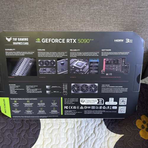 (全新) 香港行貨 ASUS 華碩 TUF Gaming GeForce RTX 5090 D V2 24G OC 顯示卡