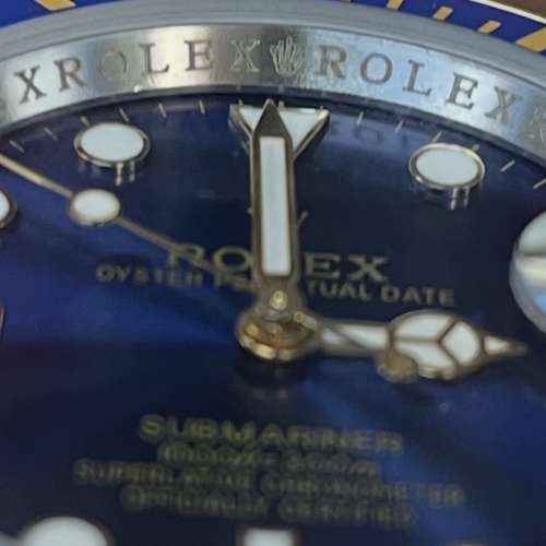 玩具 ROLEX 126613LB. Submariner Date  間金藍水鬼腕錶一隻。。98%新 想要交換其他...