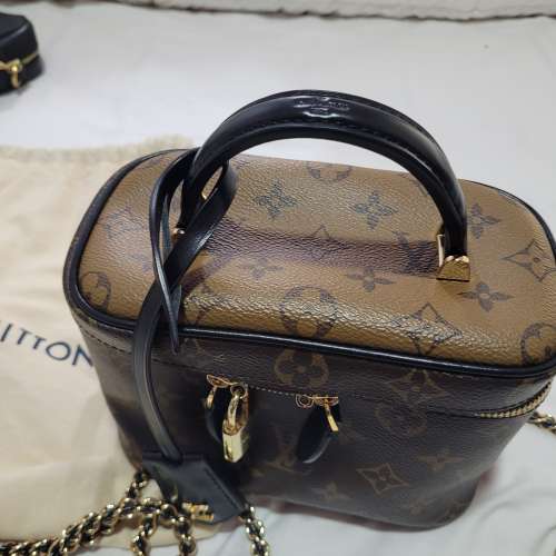 95%新  LV. 化妝袋 M45165 VANITY PM Monogram帆布  可以交換