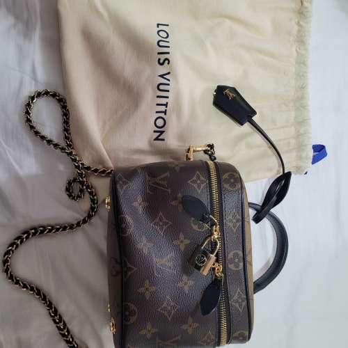 95%新  LV. 化妝袋 M45165 VANITY PM Monogram帆布  可以交換