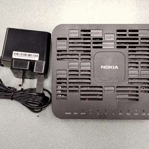 NOKIA G2400G-E光猫為無源光纖接入用戶端設備（GPON ONU）, 90%New!