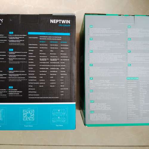 全新超值NEPTWIN DEEP COOL CPU COOLER & FAN