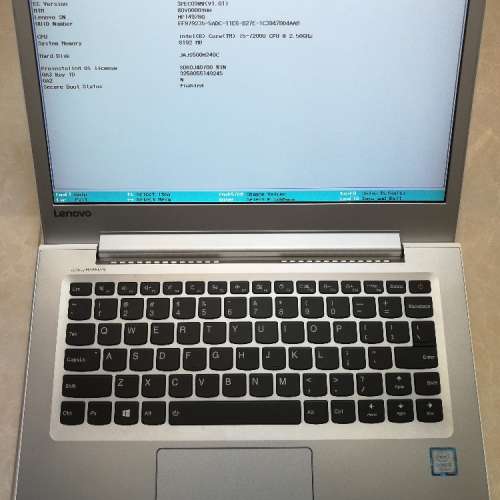 Lenovo Ideapad 510S/13.3&rdquo;LED/i5-7200U 2.70GHz/8GB DDR4 Ram/240GB SSD/90% New NB