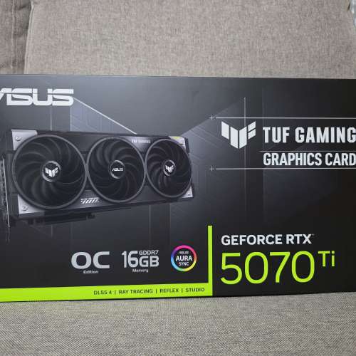 ASUS 華碩 TUF Gaming GeForce RTX 5070 Ti 16GB OC 顯示卡