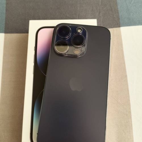 iPhone 14 pro 128g deep purple 港行