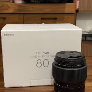 Fujiflim GF 80mm 80 F1.7