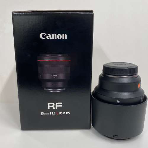 Canon 85mm Defocus Smoothing F1.2 USM RF Lens DS 塗膜 鏡頭 無反 佳能 定焦