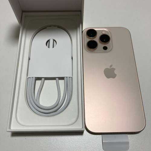 iPhone 16 pro max 256gb 港行電池100% 外觀全新 蘋果保養至26年12月1日 what app ...