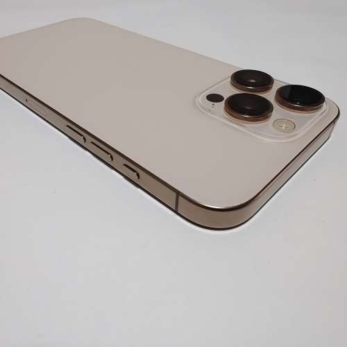 完美無花,行貨沙漠鈦色iphone 16 pro max 256gb 雙卡雙待 dual open line, 全套有...