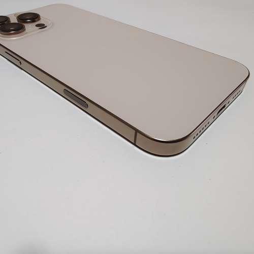 完美無花,行貨沙漠鈦色iphone 16 pro max 256gb 雙卡雙待 dual open line, 全套有...