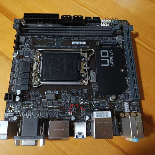 (新淨DDR4) Gigabyte H610i DDR4 底板