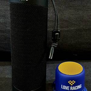 Sony SRS-XB23 (黑色) + Love Racing （藍色）藍牙喇叭
