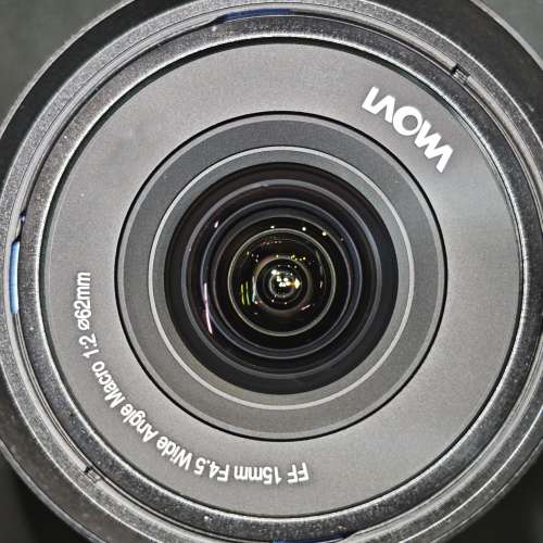 Laowa 老蛙 FF 15/4.5 macro 1:2 for 索尼 FE 15mm 微距  15 全幅 sony 頭 99%new ...