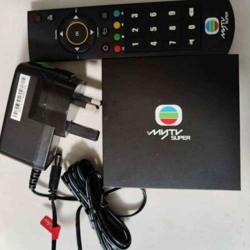 1套 高清HK my tv super有賬號配遙控器 火牛 即睇20多個電視頻道 一開機即用