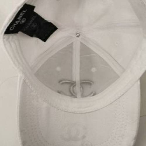 Chanel 白色Cap帽