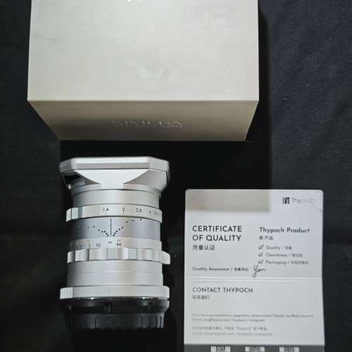 叙 Thypoch 瞬 Simera 28/1.4 ASPH for Nikon 尼康 Z 99%new 有盒有罩  完美鏡片 MF...