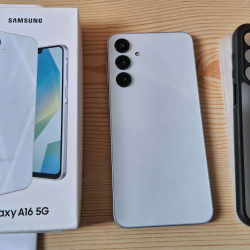 99%新 A16 5G 8+256GB港行淺灰色Samsung Galaxy手機