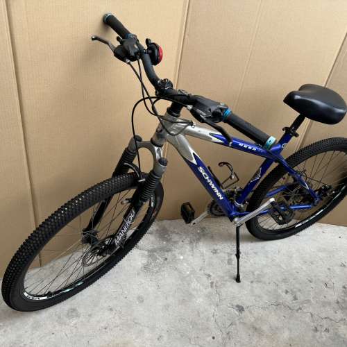 超輕鋁合金車架，碟剎山地26寸單車一部，全正常，八成半新＇