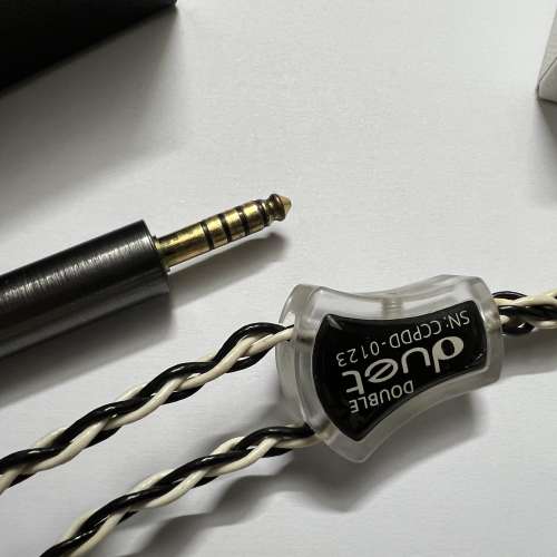 Crystal Cable Double Duet 1.2M 4.4mm 2pin