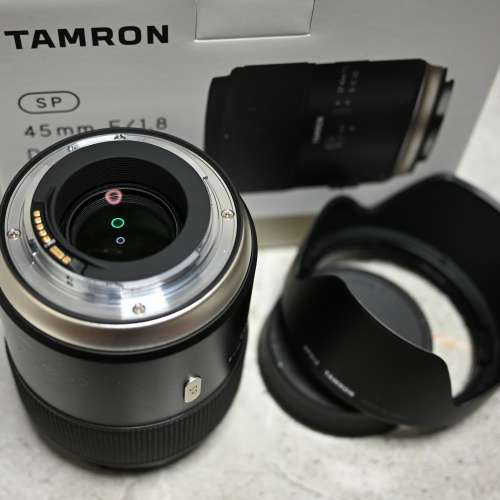 Tamron 45mm F1.8 Canon EF mount (F013) 行貨 99%新 騰龍 佳能