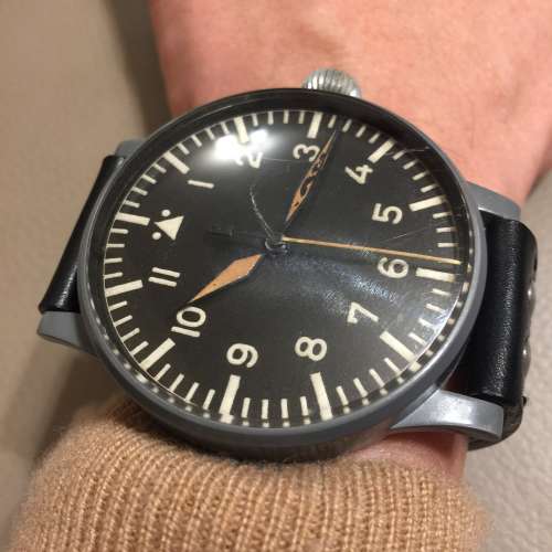 Lemania RLM Nav.B-Uhr FL23883 German Air Force