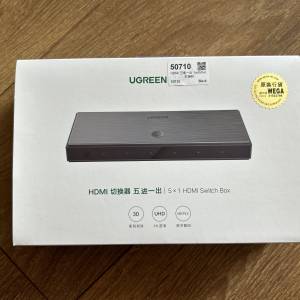 UGREEN HDMI 切換器 五進一出 Switch box 支援4K (購於hktvmall)