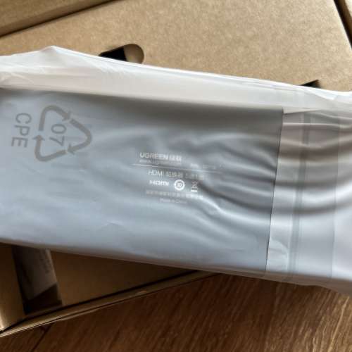 UGREEN HDMI 切換器 五進一出 Switch box 支援4K (購於hktvmall)