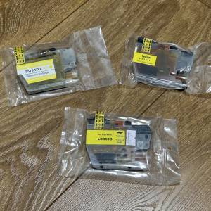 Brother Printer Ink 3513XL 高容量代用墨［黃黑藍］(適用型號 DCP-J572DW MFC-J49...