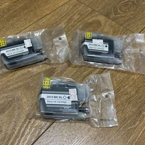 Brother Printer Ink 3513XL 高容量代用墨［黃黑藍］(適用型號 DCP-J572DW MFC-J49...