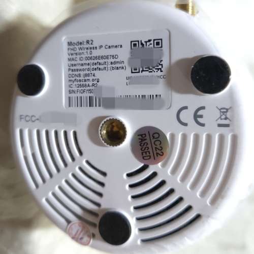 FOSCAM WIRELESS 1080P IP CAMERA R2  全新